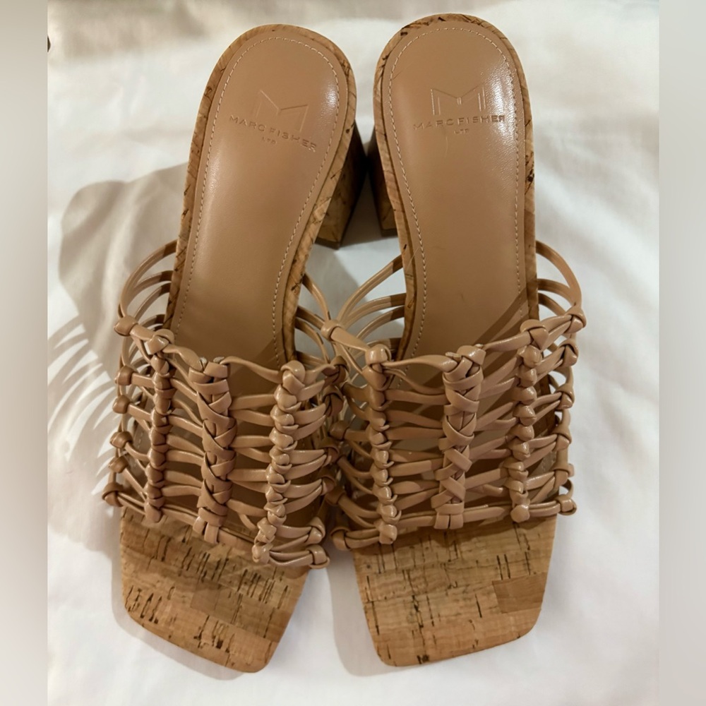 Marc Fisher Tan Women's Shoes size 8